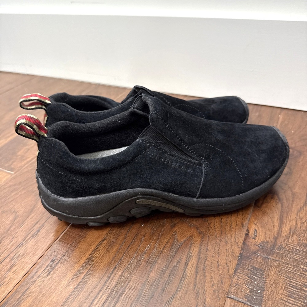Merrell Slip On Hiking Shoes Women 9.5 Jungle Moc Suede Outdoor 60826 Trail Gorp